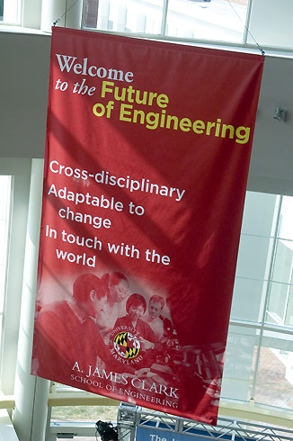 Large Banner: Welcome to the Future